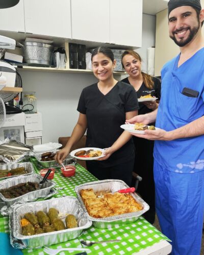 Today we celebrated the birthdays of Dr.Katy and our C.D.A Surinder! The cake was good but their smiles where better 😁 birthday burnabyheightsdentalcentre